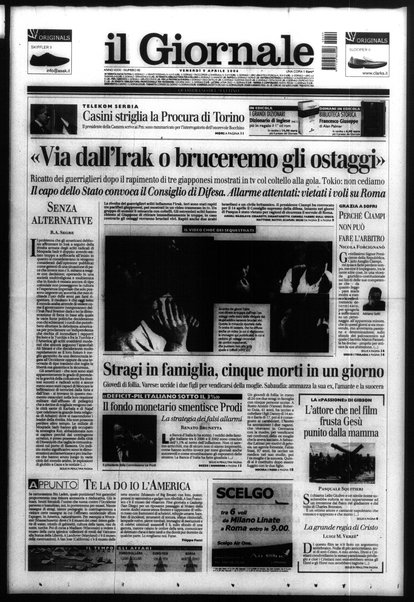 Il giornale : quotidiano del mattino